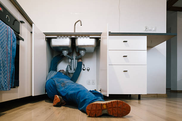 Professional Plumbing technician working in Hilton, NY